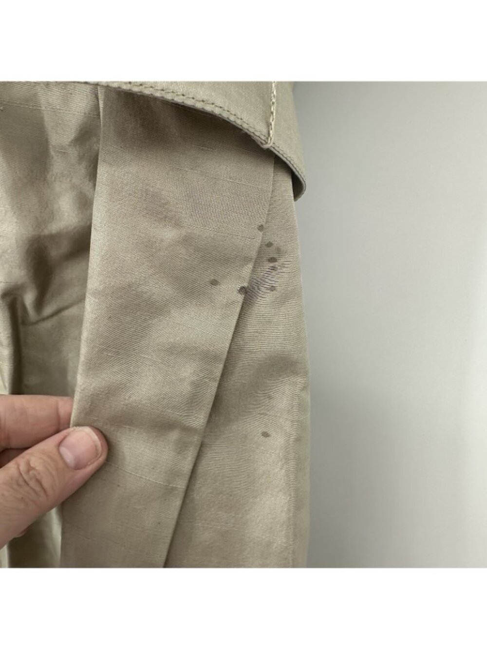 vintage 50s R&K ORIGINALS dress taupe SMALL fit flare rockabilly mid century - Picture 11 of 15
